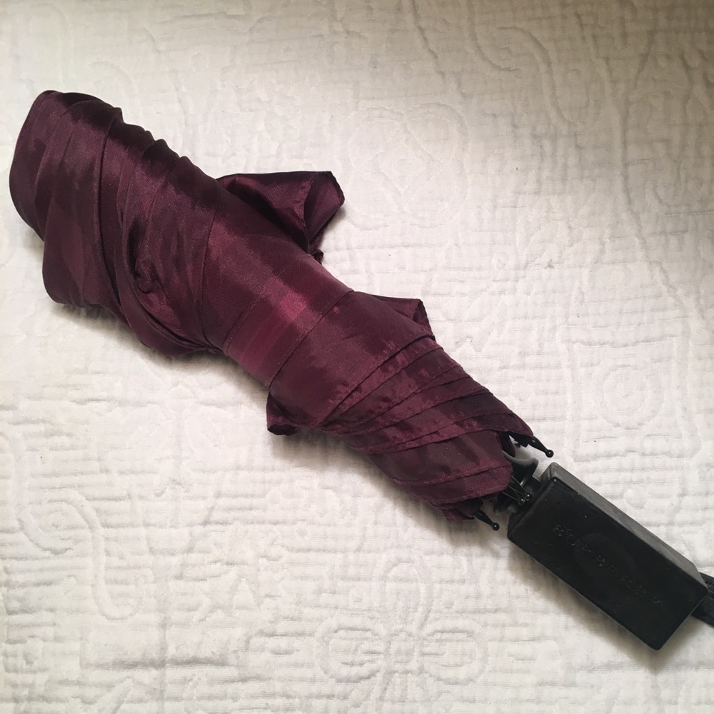 Burberry Check Folding Umbrella